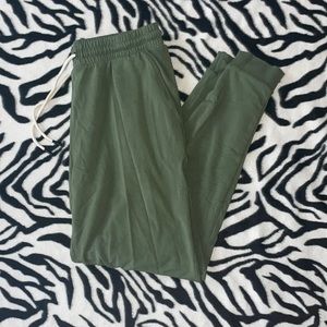 Olive Green Lark Adventurewear Joggers- Size Medium